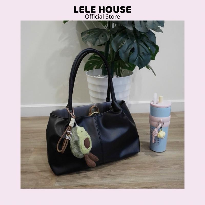(ĐÃ VỀ SIZE TO) LEATHER TOTE BAG 2 Túi Tote Chất Liệu Da PU (Ảnh thật shop tự chụp)