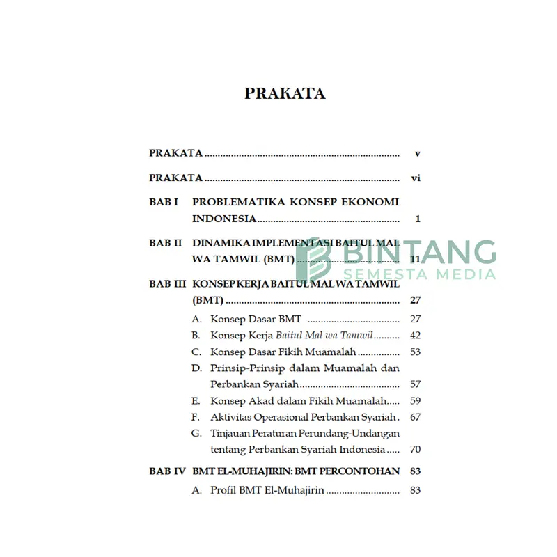 Bintang Semesta Media - Baitul Mal wa Tamwil: Dari Teori ke Praktik - Dr. Heni Mulyasari, S.T., M.Ag.