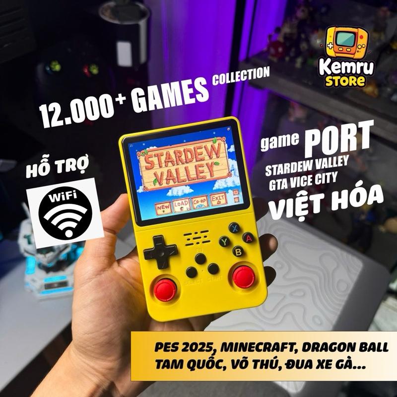 Máy chơi game R36s cấu hình mạnh, màn hình IPS, chơi nhiều hệ máy từ psp ps1 nes snes gbc gba