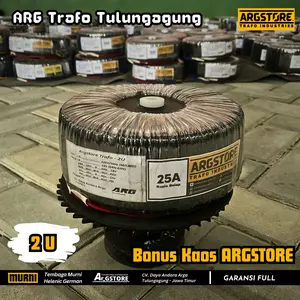 Trafo toroid donat 25A 55V CT (murni) Spesifikasi Balap