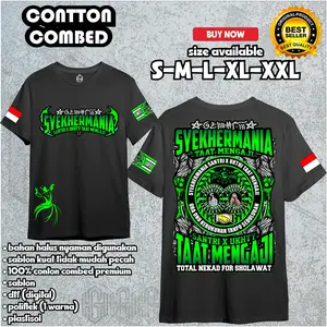 kaos anak SYEKHERMANIA edisi santri taat special edition prmium high quality best seller