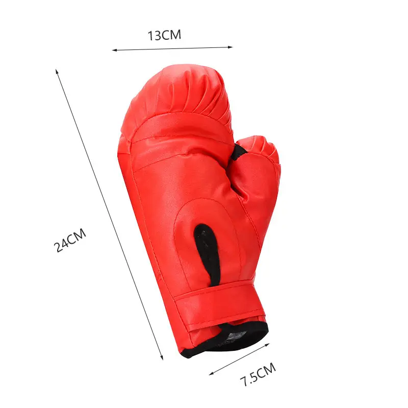 ready stock Sarung tinju anak-anak Sarung tangan latihan karung pasir Sarung tangan pertarungan Samsak Tinju Anak Inflatable Olahraga Berdiri Model Tiup Punching Bag PVC 150CM 2
