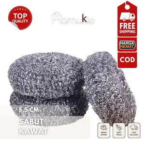 HOMUKIE - Sabut Kawat Cuci Piring Kerak Wajan Panci