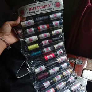 Benang Jahit Anti Putus 1 Lembar ISi 36 Pcs kualitas Sangat Baik Tenunan Menjahit Warna Benang Jahit Termurah Warna warni Benang Jahit putih Benang jahit Hitam
