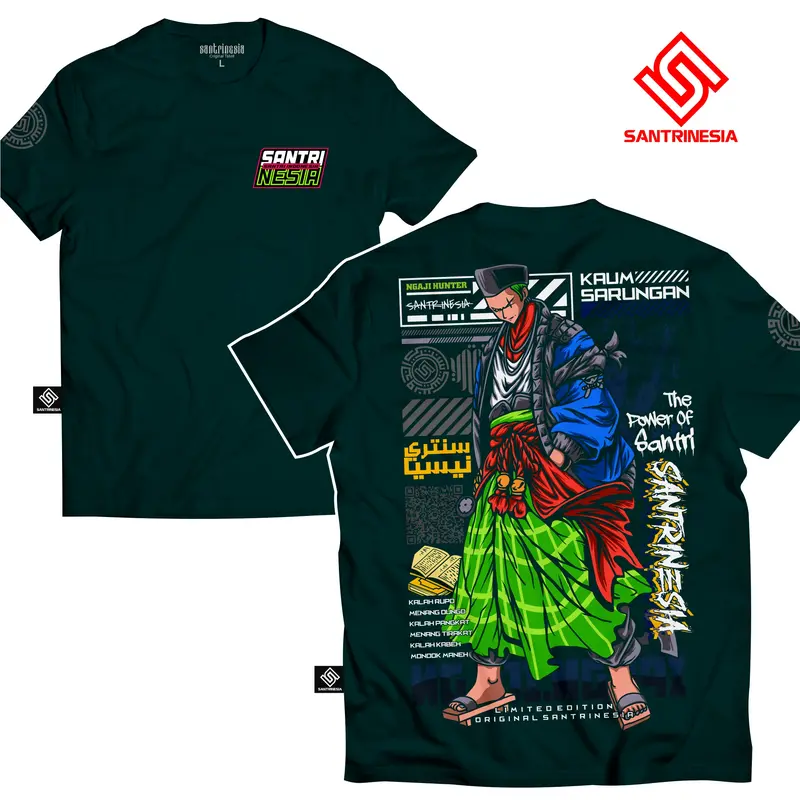 Kaos Santri Santrinesia Ngaji Hunter Nyantri v18 6