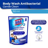 Gambar SOS Antibacterial Body Wash refill 350ml - Gentle Clean (04.2028) dari TempoStore Kota Administrasi Jakarta Timur 1 Tokopedia