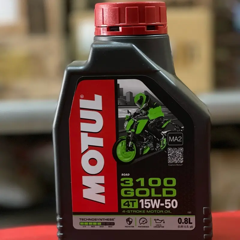Oli motor manual 4T Motul 3100 gold 0,8L 1L kendaraan motorcycle mesin oil 2