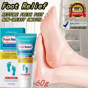 【COD】KORMESIC Foot Cream 60g Krim Pelembut Kaki Minyak Zaitun Oil Madu BPOM Krim Kaki Pecah Dan Kering Dan Kasar Ultra Pelembab Mencegah Kekeringan Mencegah Kaki Retak Krim Pelembab Dalam Krim Perawatan Kaki Krim Tumit Kaki Kapalan Pecah Kasar