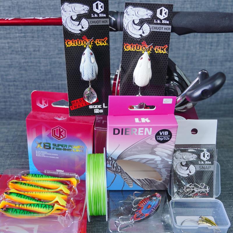 COMBO CÂU LURE CẦN CHEAP MÁY ĐỨNG DAIWA MG ĐẦY ĐỦ, COMBO CHUYÊN CÂU LURE CHỈ VIỆC LẮP VÀO VÀ CÂU