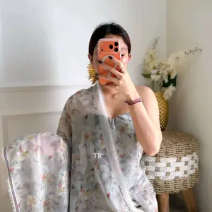 Kain sifon premium  1,4 x 1,5m  busana adat bali