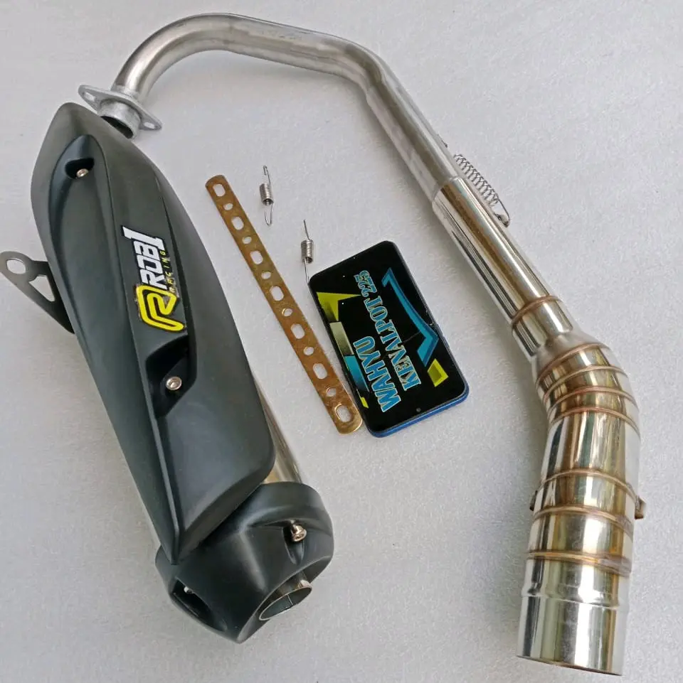 KNALPOT RACING ROB1 STANDAR VIXION FU MX SONIC R15 VERZA CB DLL