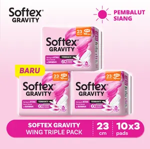 [3 BALL] Softex Gravity Wing 23cm 10pcs