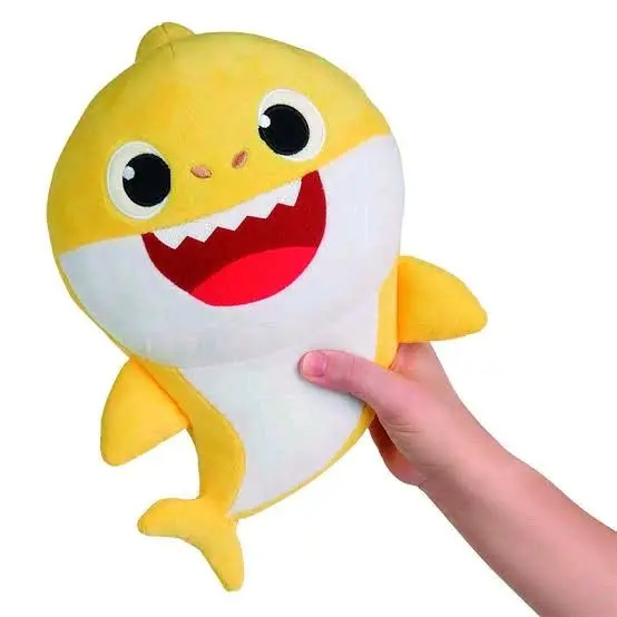 Boneka Baby Shark 25cm Mainan Anak  Toys Baby Shark Kartun Boneka Ikan Hiu Dolls 8