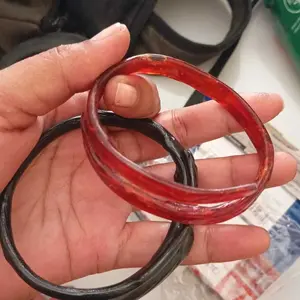 GELANG AKAR BAHAR MERAH CRISTAL ASLI SIZE KANTOR MINI ORIGINAL 100%