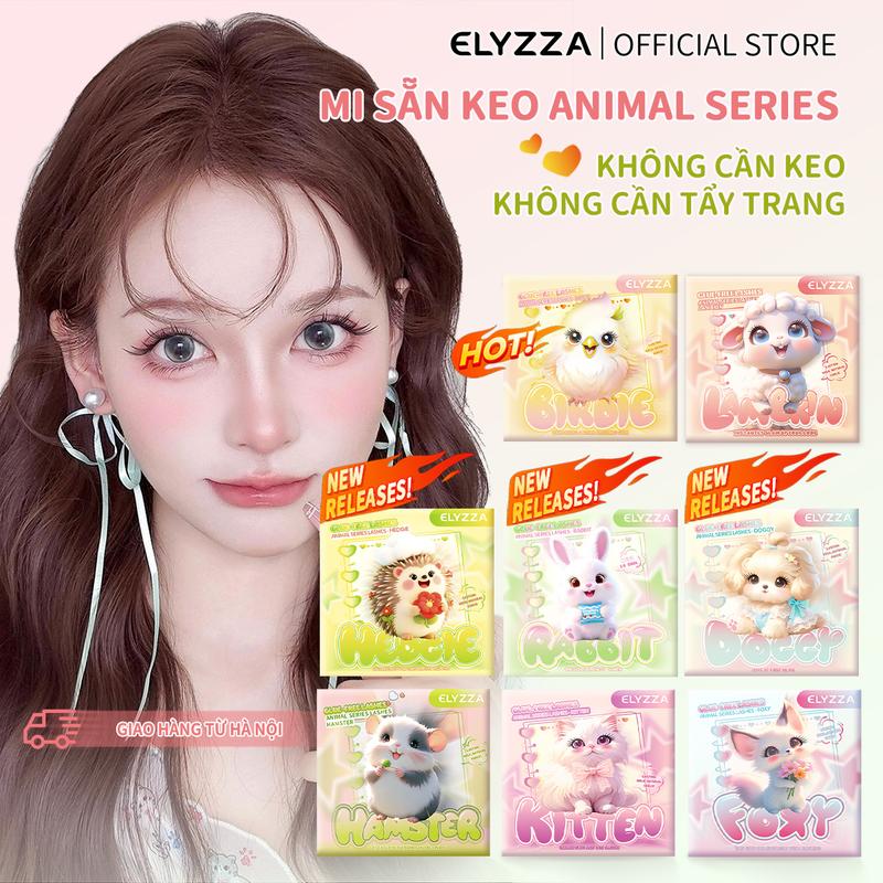 Mi Giả Có Keo Sẵn Anime Crush ELYZZA Lông Mi Tự Dính Không Cần Keo Sợi Mi Tự…