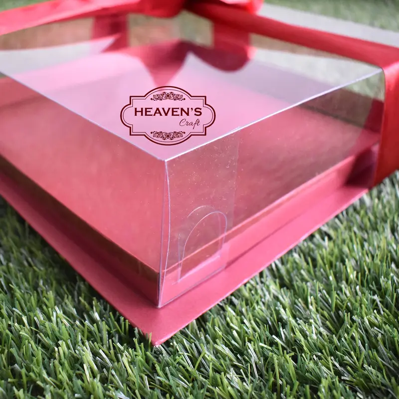 Box kue/tart/mika/pudding 22X22X7 (2pcs) 2