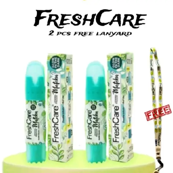Freshcare Smash Matcha Buy 2 free Lanyard  Hijau