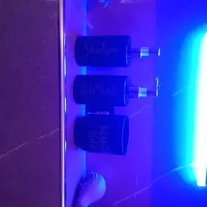 Paket Peralatan Kamar Mandi Botol Sabun & Shampo Pump Plastik Aesthetic Gelas Tempay Sikat gigi dispenser odol Putih Gold & Silver Lebih Murah & Hemat (Tp2)