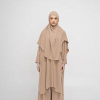 Gambar TUBITA - Saba Tunik Atasan Wanita Muslimah Polos Elegant Simple Daily dan Umroh Adem Flowly - BLACK dari Tubita Official_NEW Kota Bandung 2 Tokopedia