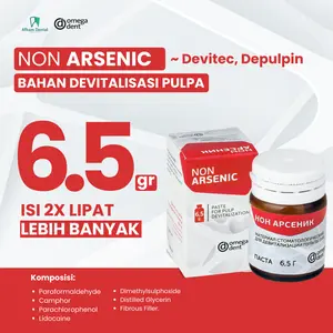 Non Arsenic Devitalisasi Pulpa Saluran Akar Gigi / Devit Non Arsen / Devitec / Perawatan Saluran Akar Endodontic