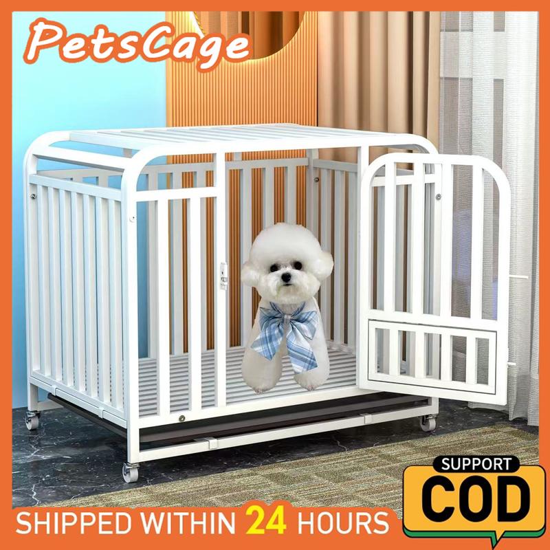 Lồng chó Con chó lớn NAN ỐNG DÀY 1.5cm cho chó lớn- Chuồng chó nan ống sơn tĩnh điện PetsCage chuồng nuôi