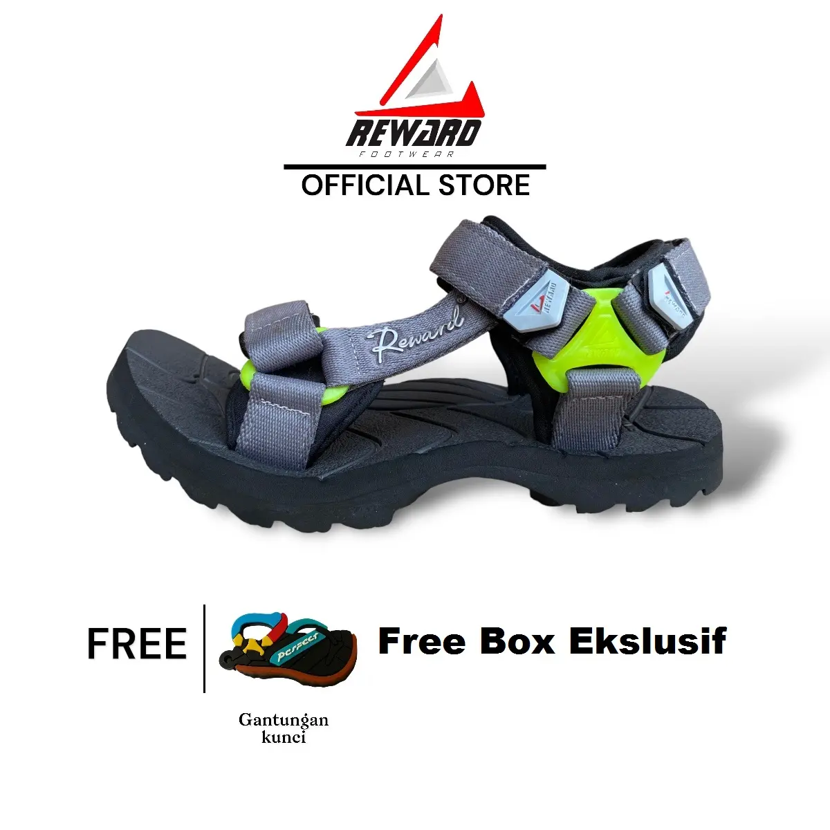 Sandal Gunung Atlanta Combo Outsole Hitam