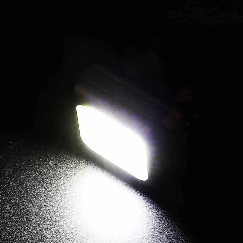 Easy Mounting Bicycle Square Light. extremely bright and easy to install. Rechargeable Type C cable