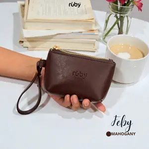 RUBY - DOMPET KOIN WANITA FEBY - POUCH MINI WANITA - DOMPET KARTU KOIN