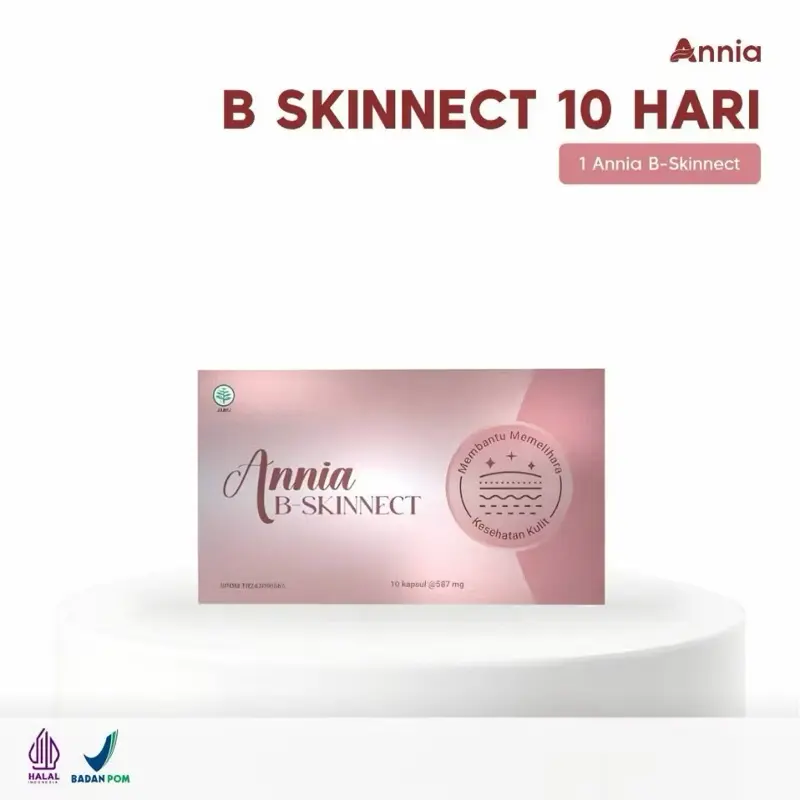 [READY] [NEW] Pemutih Strong 10 Hari - Annia B-Skinnect | Acelora Cherry 500 Mg Camu camu 30 Mg BPOM HALAL