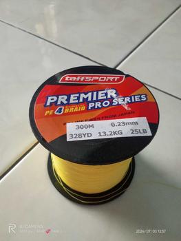 Product Review of Benang Pancing Braided PE Tipis Tapi Kuat Untuk Ikan Besar 300 Meter Premier Pro Series from P**o 0