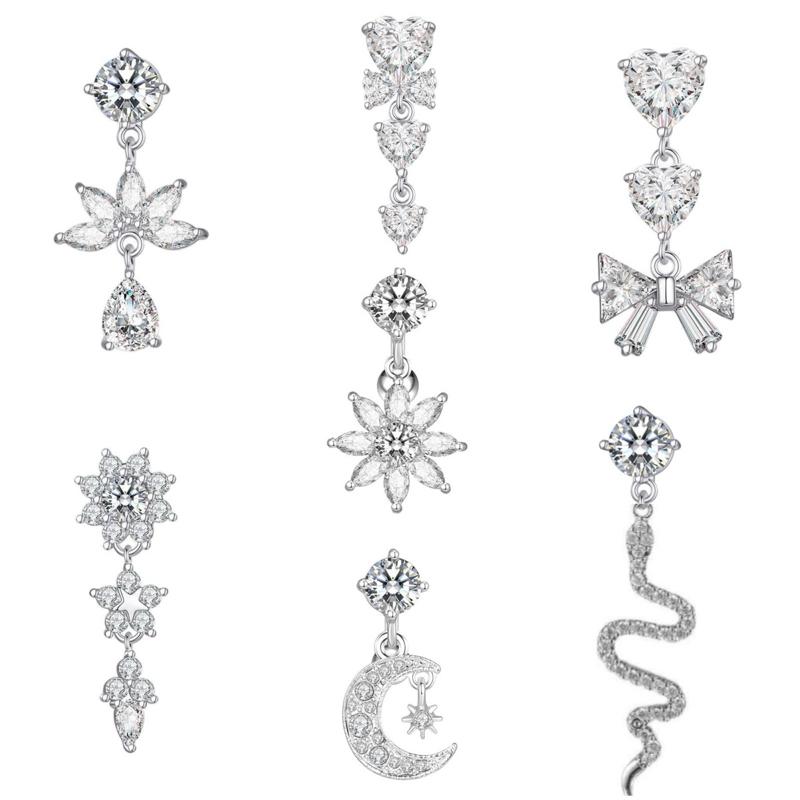  Khuyên rốn đeo ngược che khuyết điểm  thân 6-8-10mm  ghi chú nếu lấy thân ngắn 6-8mm  