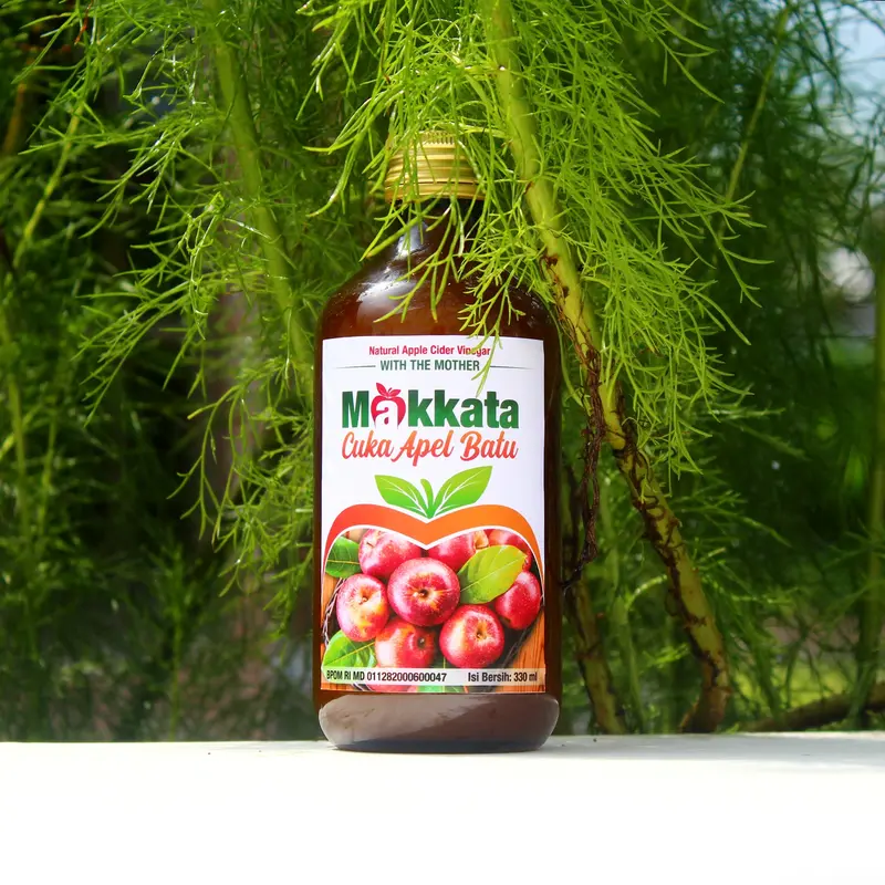 Makkata Cuka Apel Organic Apple Cider Vinegar With The Mother Masakan Rice 6