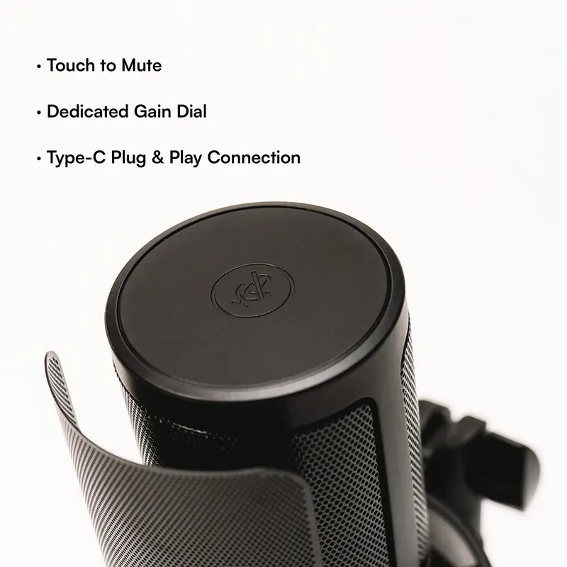 PODIUM C Condenser Microphone Type-C USB by Press Play 2