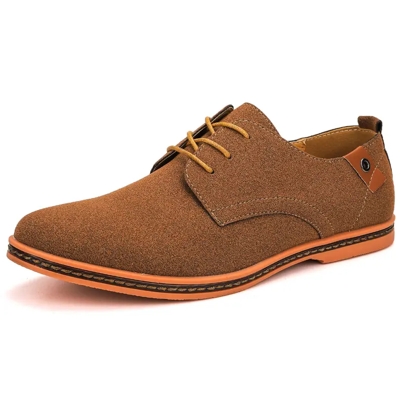 new men's casual shoes flat shoes leather shoes Walking Shoes
