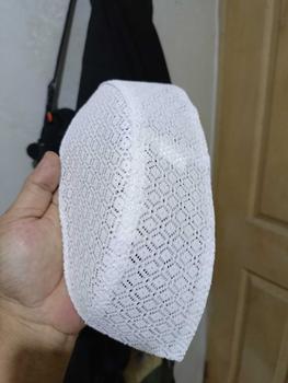 Product Review of (ECER)PECI KOPIAH ALDAN JARING/HRG TERMURAH Peci Songkok Muslim Nyaman Hitam Putih Dewasa Motif Haji Pria from Z**l A**n 1