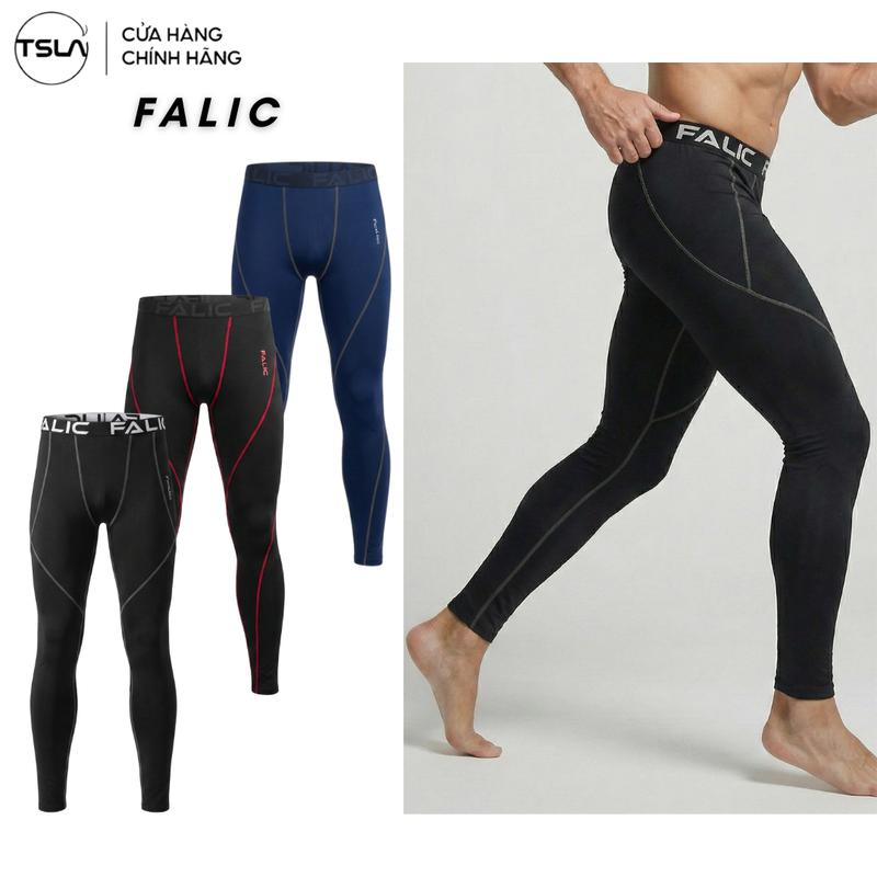  Quần Giữ Nhiệt Nam Thể Thao Lót Lông Fallic co giãn thoải mái bó cơ đi trekking gym chạy bộ đạp xe kiểu legging 