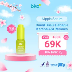 [LIVE] Nipple Serum BKA isi 10ml | Bantu ASI Rembes dari TM3  | Perawatan Payudara & Bersihkan Puting Kotor - Lebih Lembut Halus dan Lembap il | Serum ASI bka l Nipeel serum HALAL & BPOM