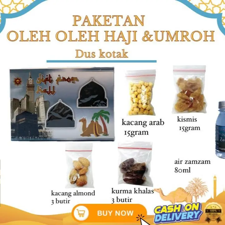 Paket hemat Oleh Oleh Haji & Umroh paket dus kotak paket hematlengkap 4
