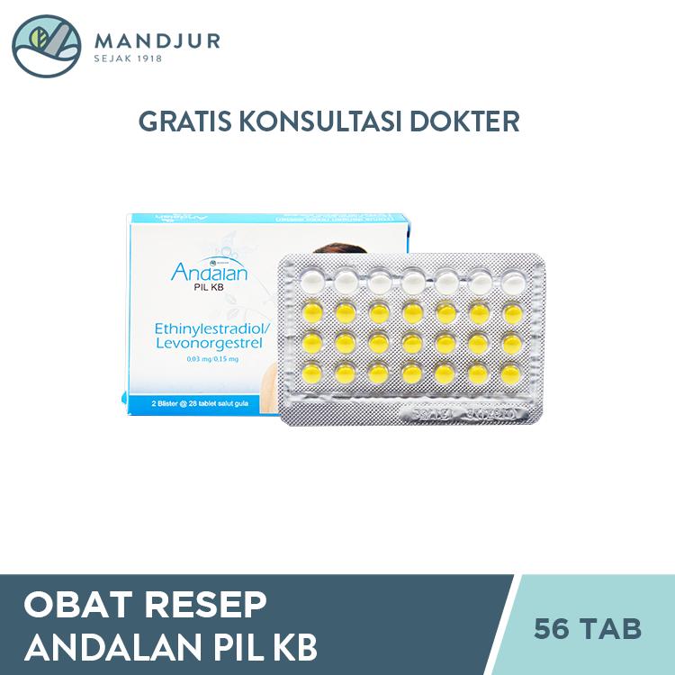 Andalan Pil KB Box 56 Tablet