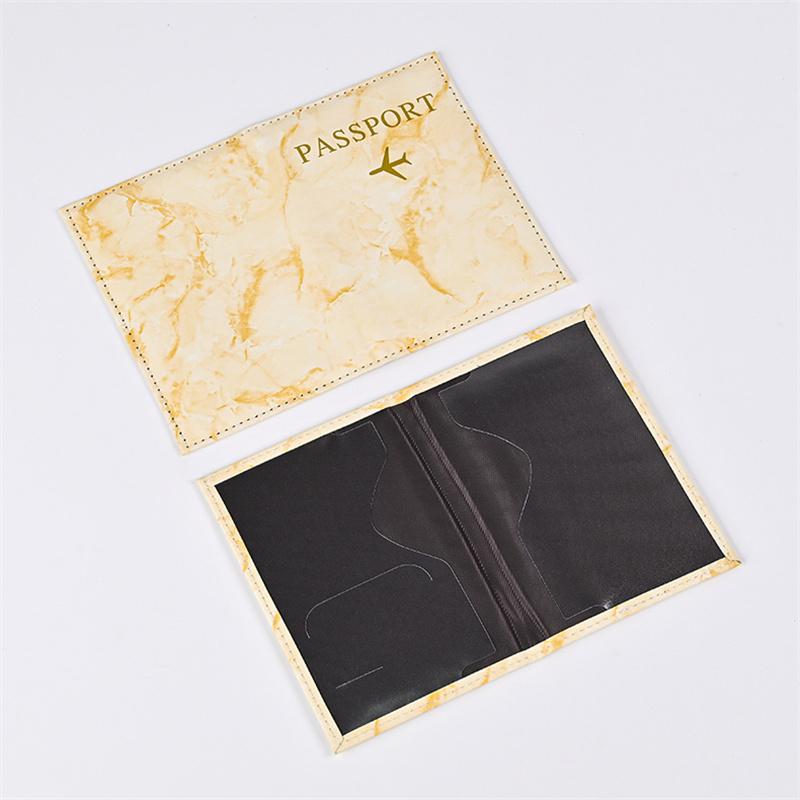 Product Introduction of Fashion Women Men Passport Cover Pu Leather Marble Style Travel ID Credit Card Passport Holder Packet Wallet Purse Bags Pouch 14