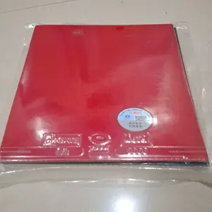 D9000 KARET BET PINGPONG HITAM DAN MERAH