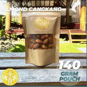 Kacang ALMOND Cangkang By John Farmer Repack Pouch Flexible