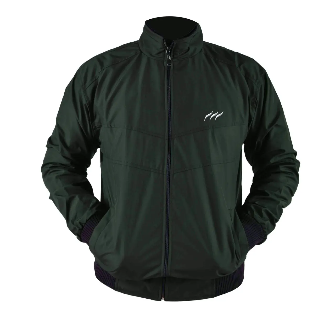 Jaket Kasual Pria Waterproof BKRS 037 hangat nyaman dan kekinian Casual Bandung Hitam Distro Parasut Keren Bomber Cowok
