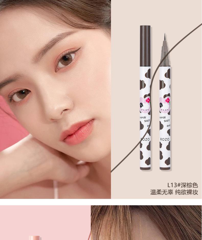 Product Introduction of Bút Kẻ Mắt Dạng Lỏng Lâu Trôi Chống Thấm Nước Màu Sắc Tự Nhiên EB013 21