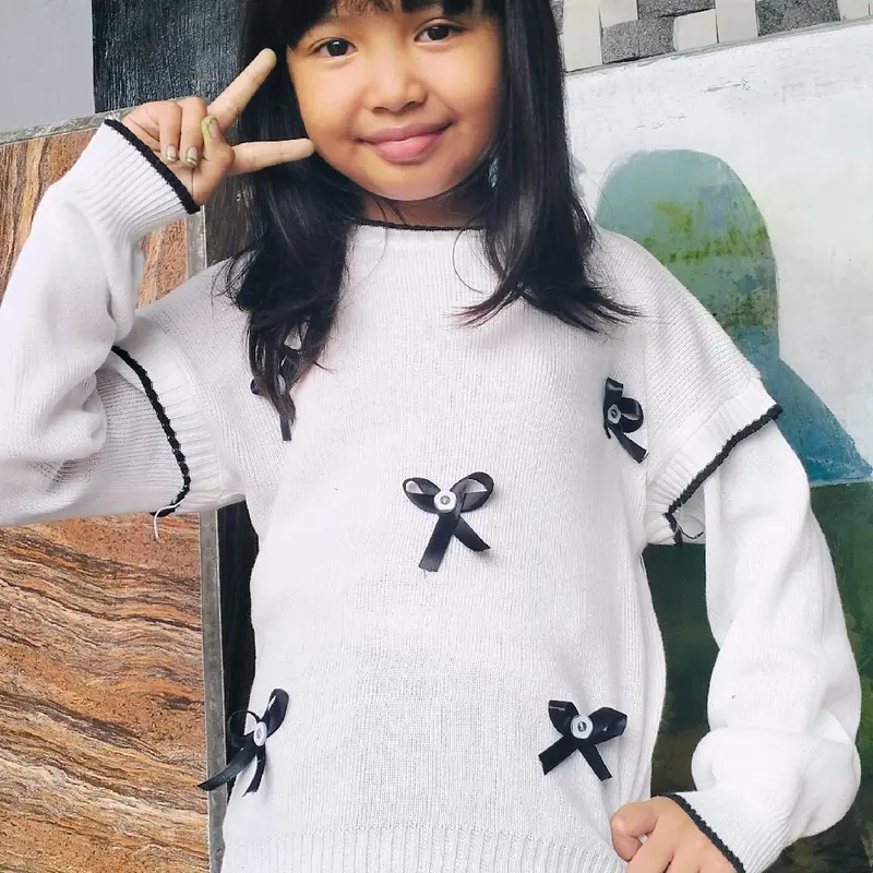 Atasan anak terbaru model pita Fashion anak yg lg hist 0