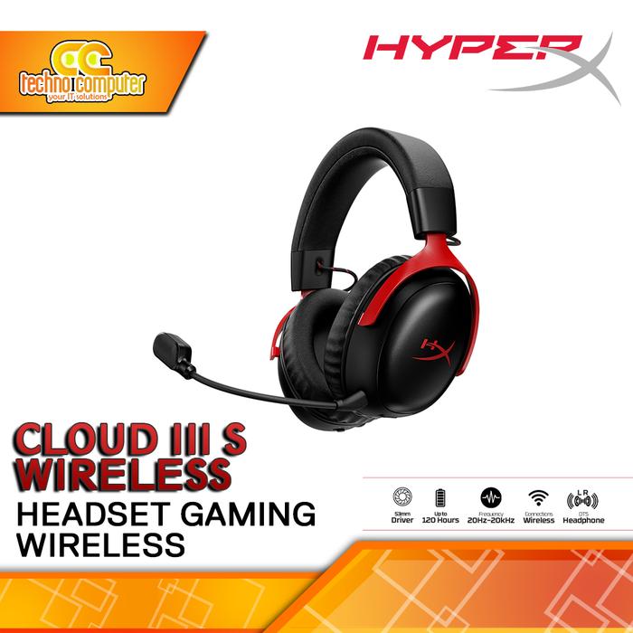 Gambar HEADSET HyperX Cloud III S Wireless - Gaming Headset Wireless dari Techno Computer Bali Kota Denpasar Tokopedia