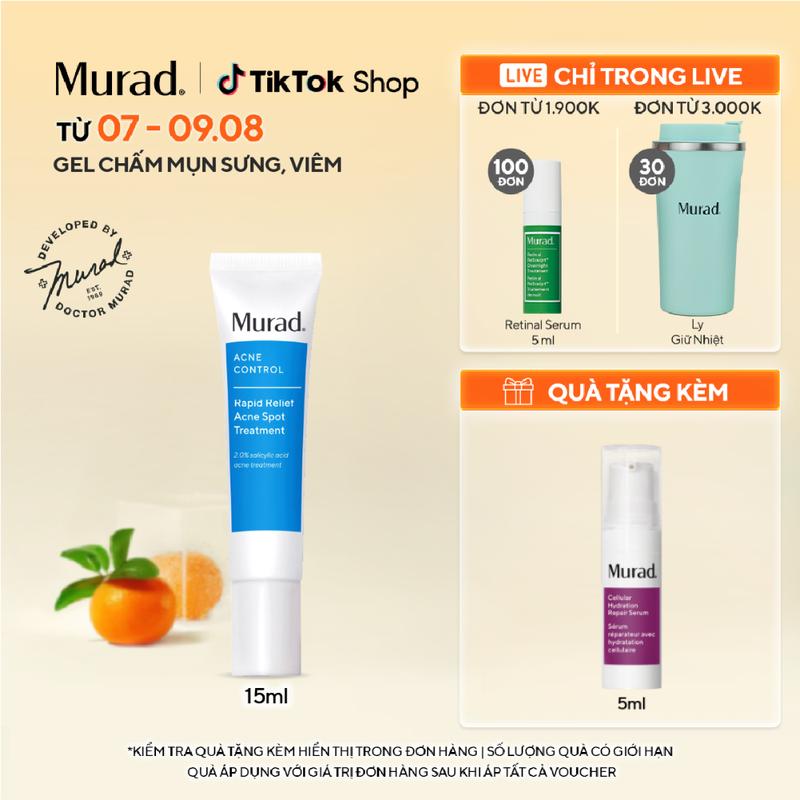 Gel chấm mụn Murad Rapid Relief Acne Treatment 15ml