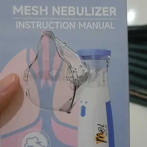 MCI Nebulizer Portabel Mesh Alat Uap Bantu Pernafasan Asma Inhalasi/ alat Nebulizer Anak / Inhaler Asma / Cocok untuk Anak-anak dan Dewasa