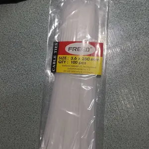 Kabel Ties tali Ties 10cm 15cm 20cm 30cm Hitam putih