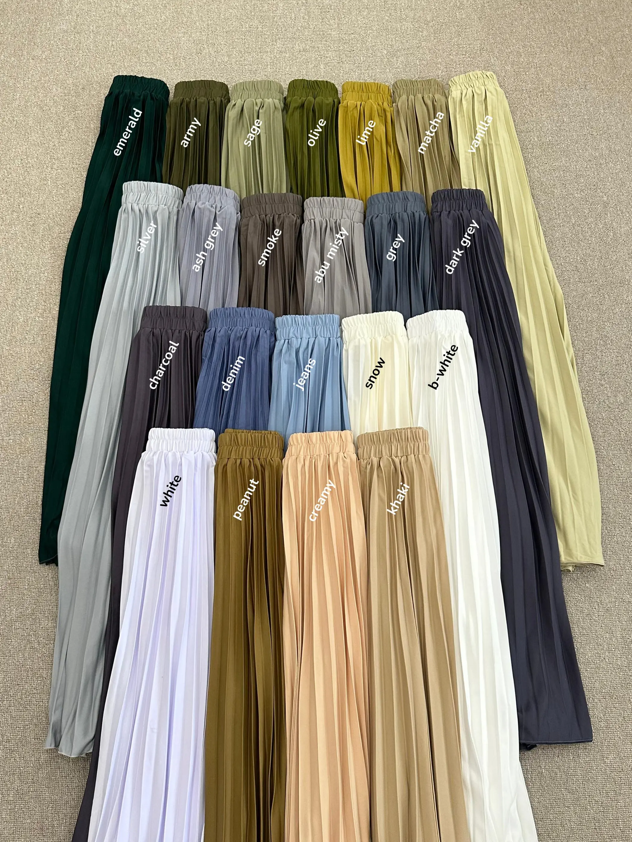 Ayasha Rok Plisket Mayung Hyget Plisket Premium Tebal